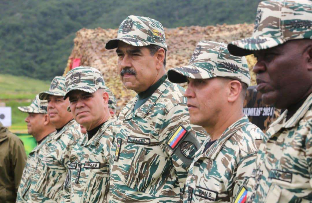 Maduro pide incrementar participación del pueblo en la Milicia Bolivariana