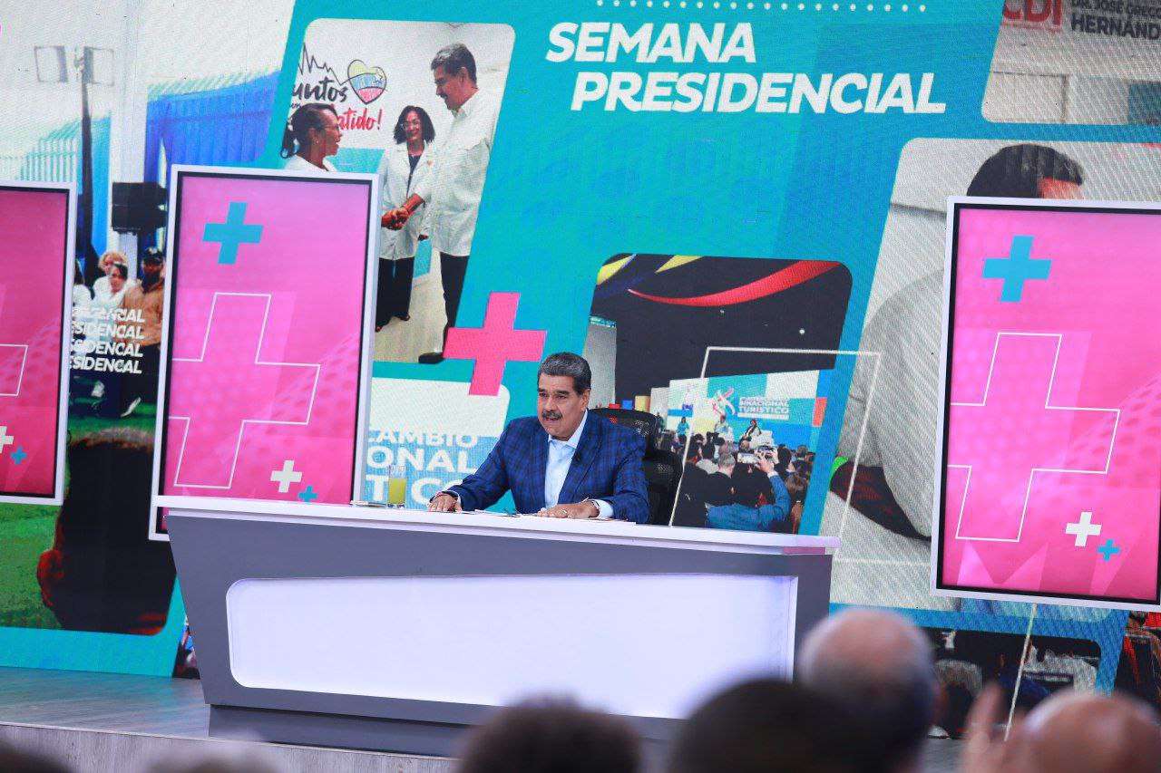Maduro saluda celebración del Congreso Antifascista en Venezuela