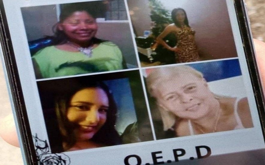 Cuatro mujeres de la misma familia murieron en choque por el túnel de El Valle