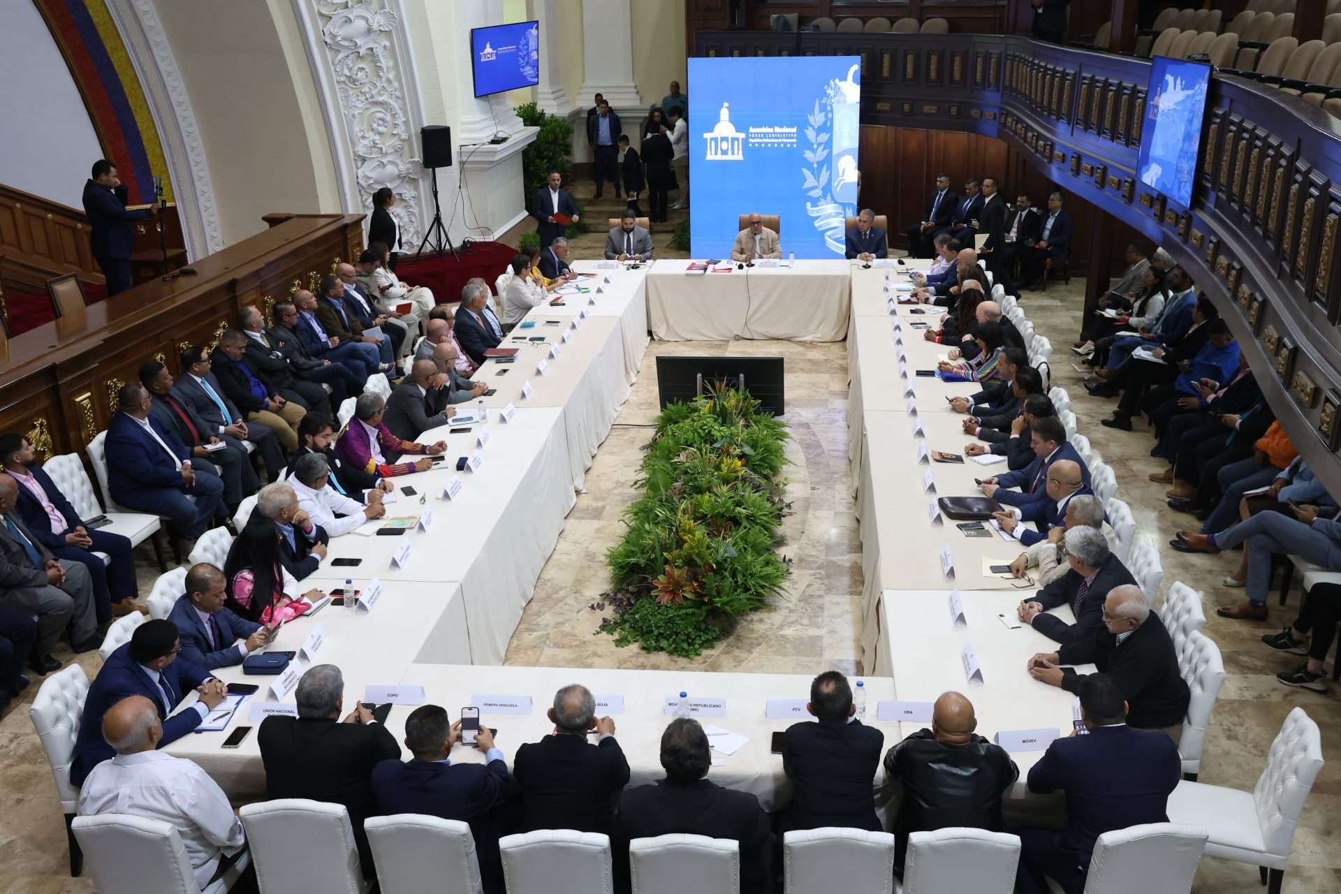 El diálogo político es en la AN