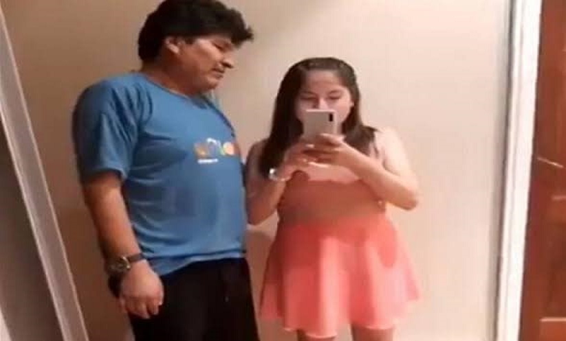 La supuesta victima de estupro y abuso sexual por parte de Evo Morales