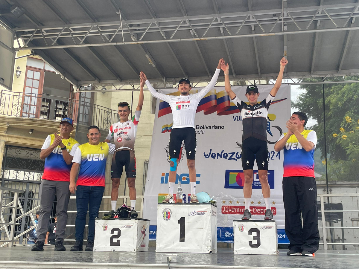 David González ganó en inicio de la Vuelta a Venezuela