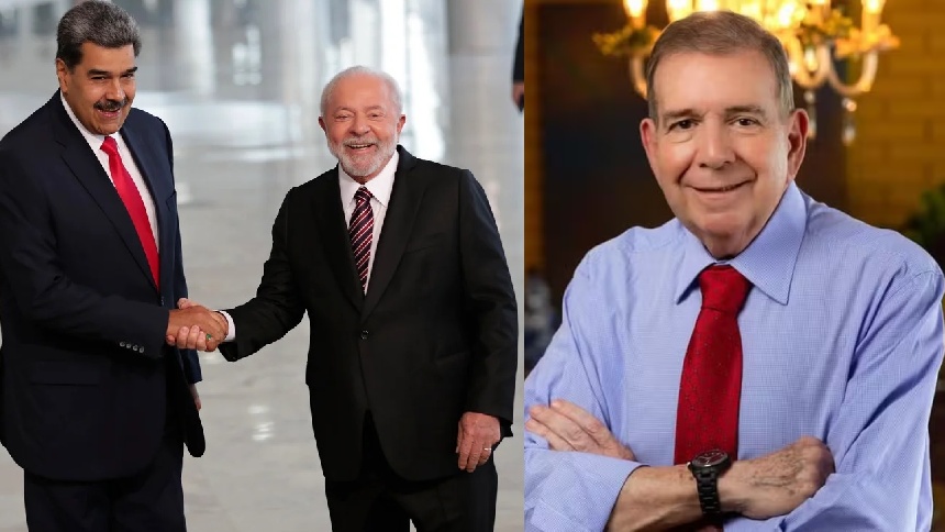 Edmundo González insta a Lula da Silva a que ejerza presión a Maduro