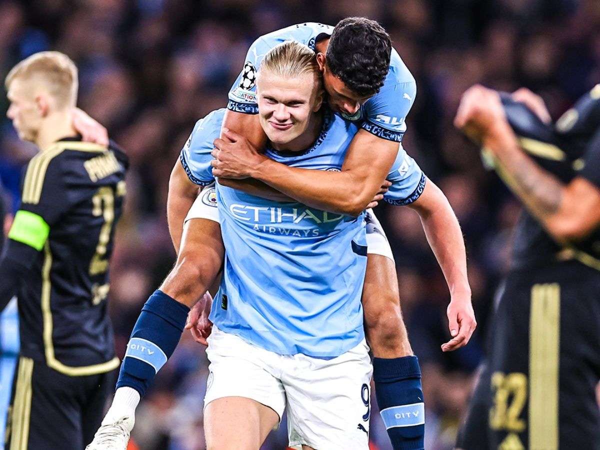 Erling Haaland destroza récord de CR7 en Champions