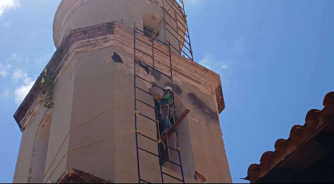 Venezuela Bella rehabilita iglesia Santo Domingo en Cojedes