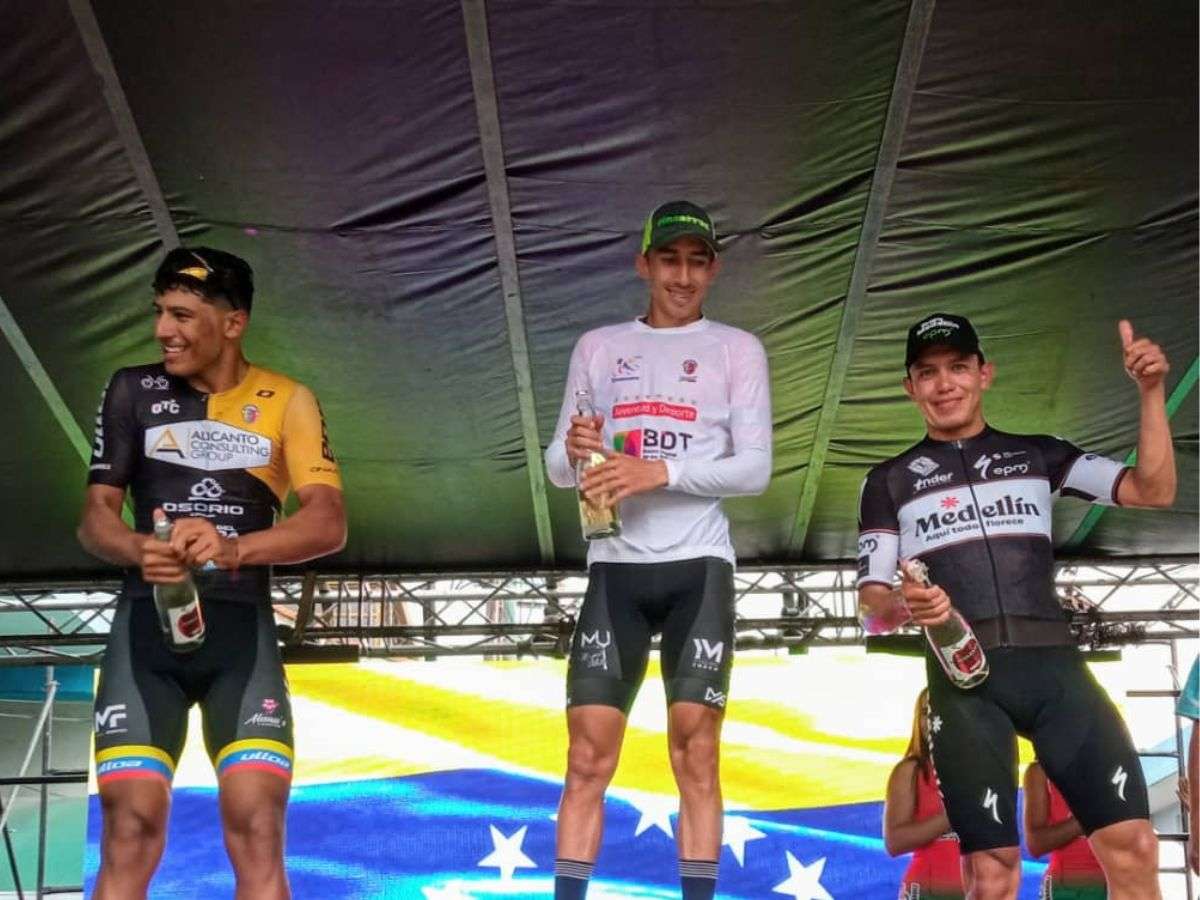 Luis Pinto se llevó la segunda etapa de la Vuelta a Venezuela