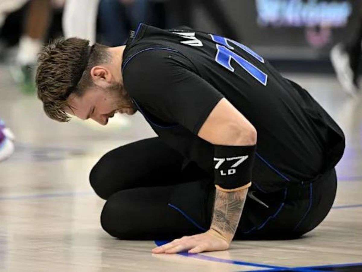 Luka Doncic sufrió contusión en la pantorrilla