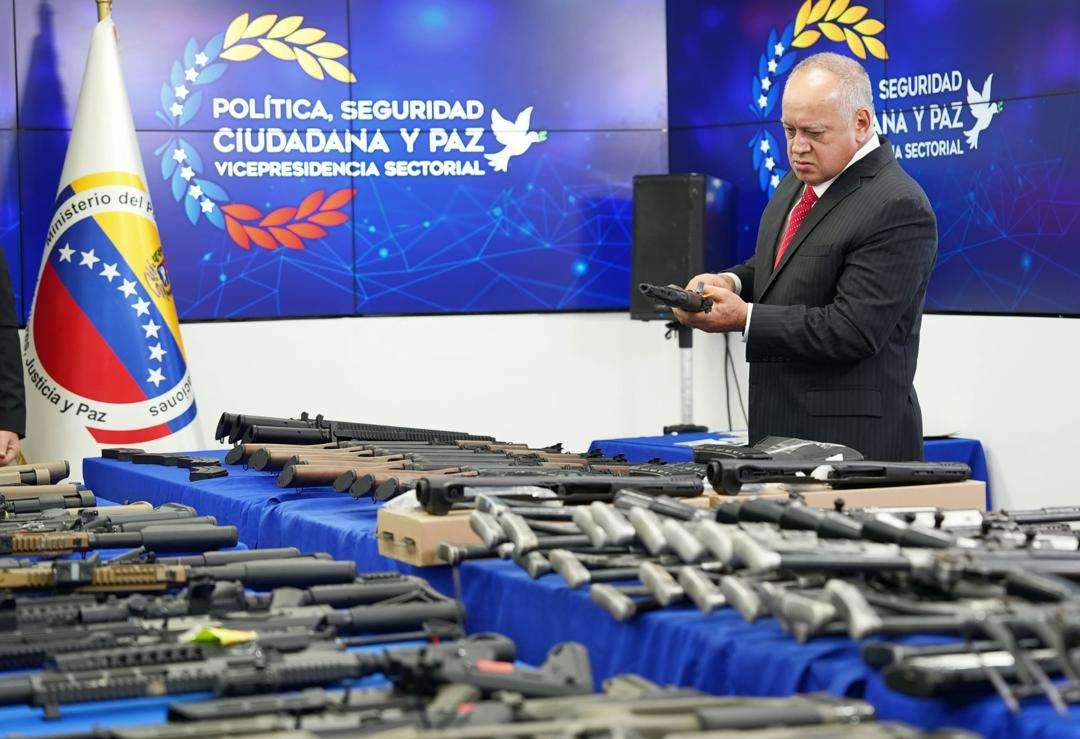 Diosdado Cabello confirmó captura de nuevo grupo de mercenarios