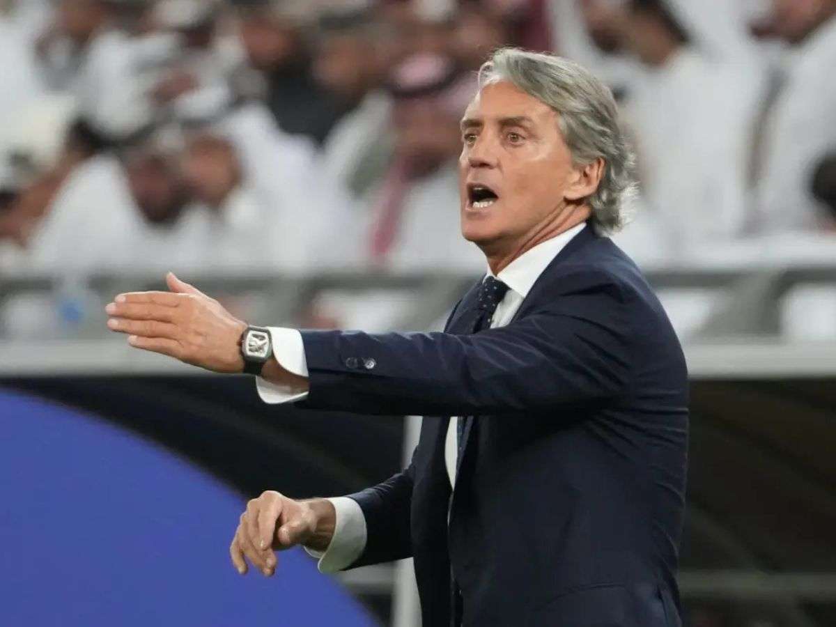 Roberto Mancini no sigue como técnico de Arabia Saudí