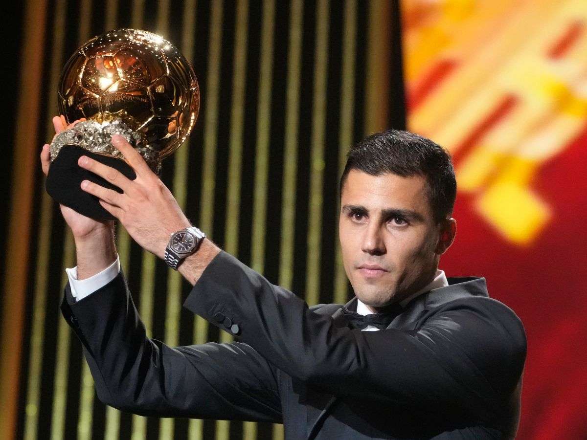 Rodri es el ganador del Balón de Oro