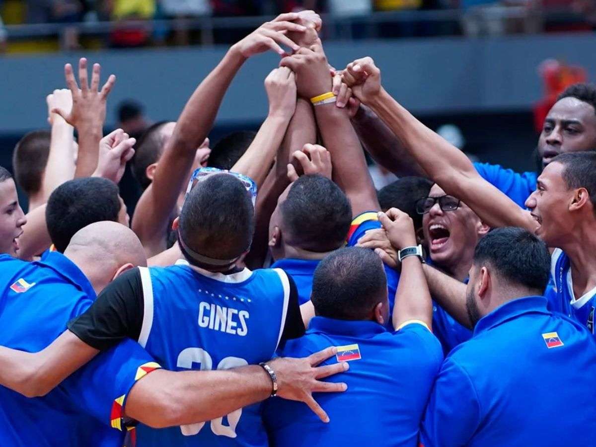 Venezuela fue histórica en el U15 de basket