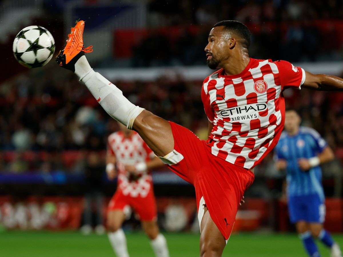 Yangel Herrera brilló en la victoria del Girona