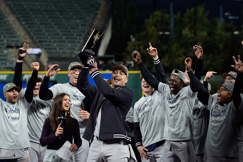 Los Yankees ganan el banderín de la Americana tras 15 años y van a la serie Mundial