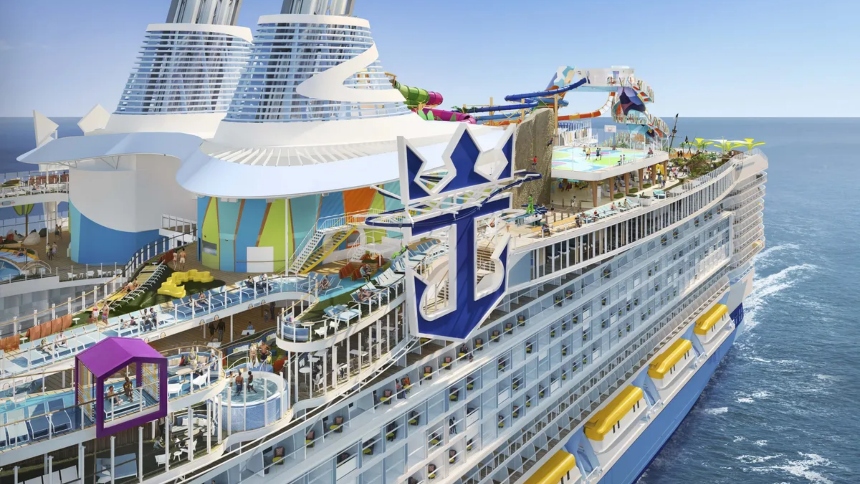 Buscan pasajero que se cayó de un crucero de Royal Caribbean