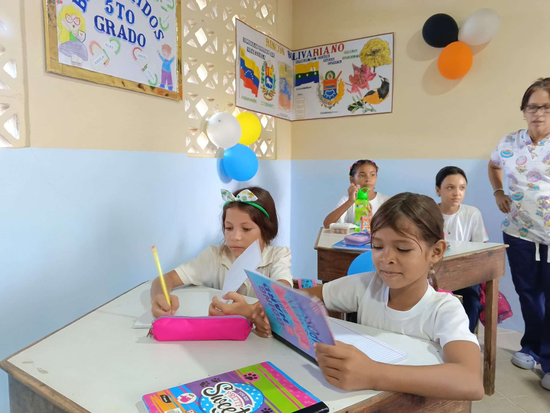 Rehabilitan escuela en Nueva Esparta a solicitud de la comunidad educativa