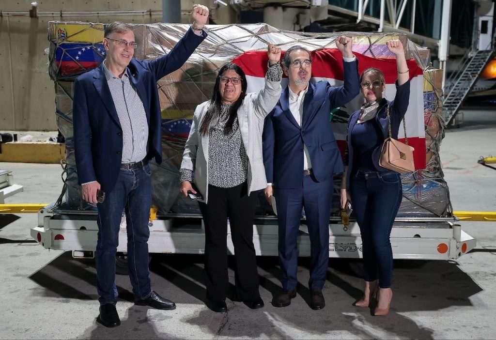 Ayuda humanitaria de Venezuela va rumbo a Siria y el Líbano