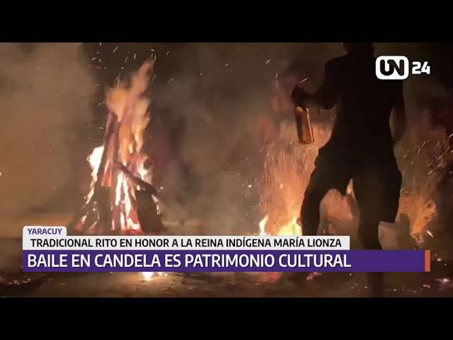 El baile en candela, un patrimonio cultural de Yaracuy