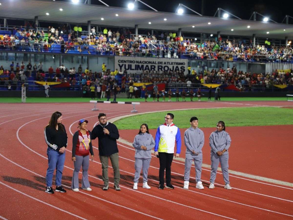 Entregan el Complejo Deportivo de Atletismo en Maturín