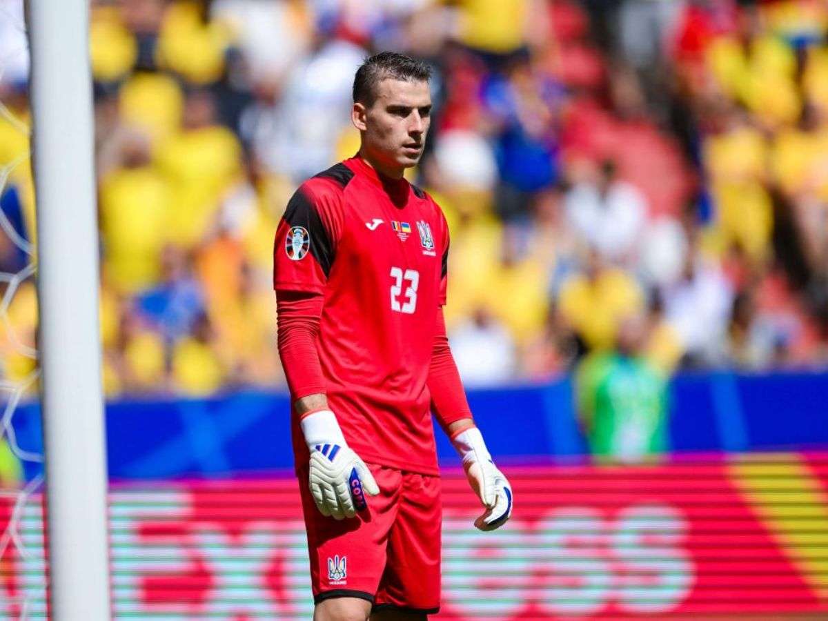 Andriy Lunin se cae de la convocatoria con Ucrania