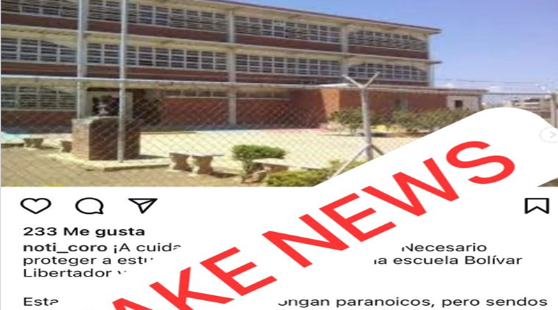CICPC alerta sobre un FAKE NEWS muy grave
