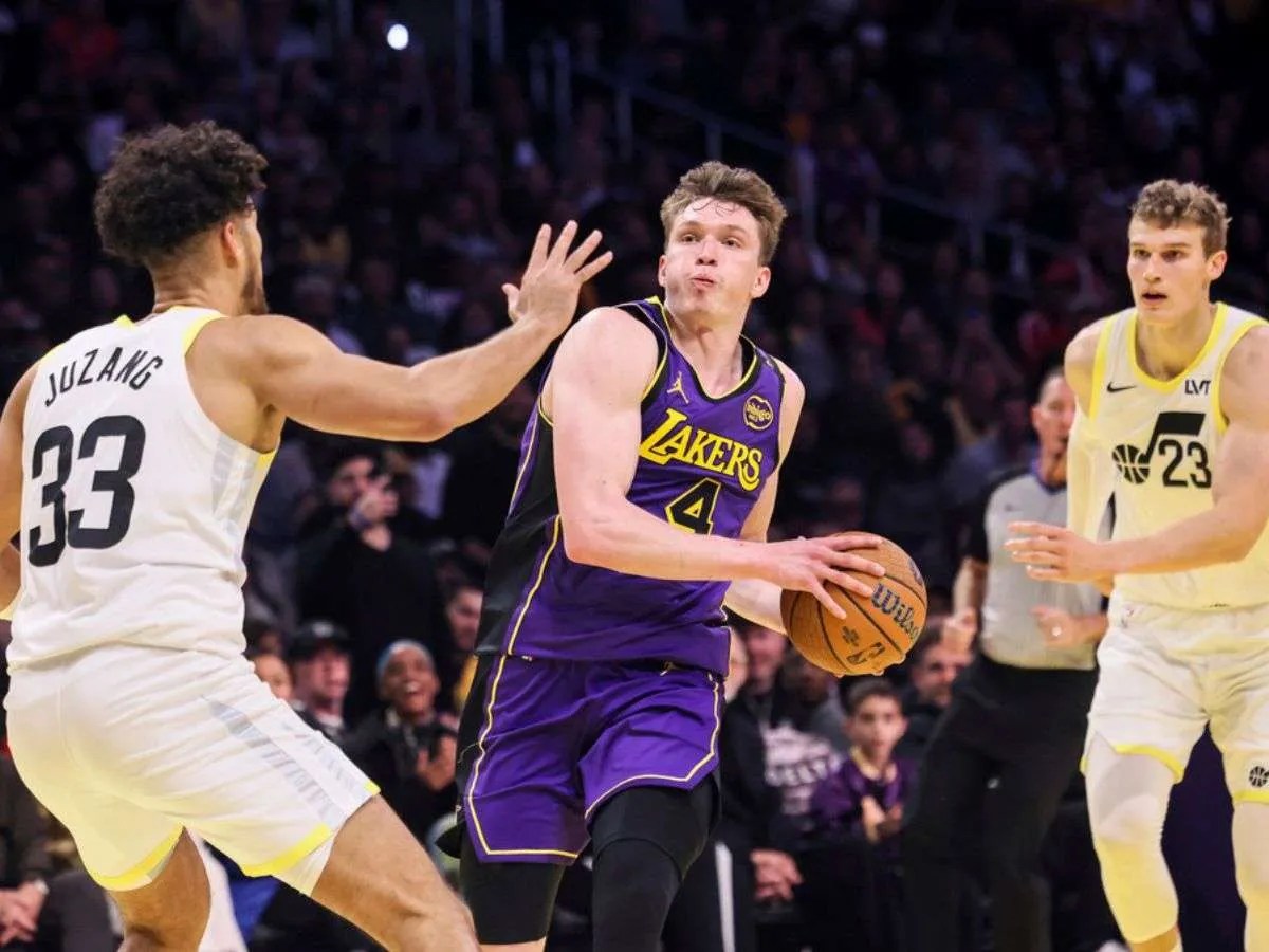 Dalton Knecht rompe récord de novato con Lakers