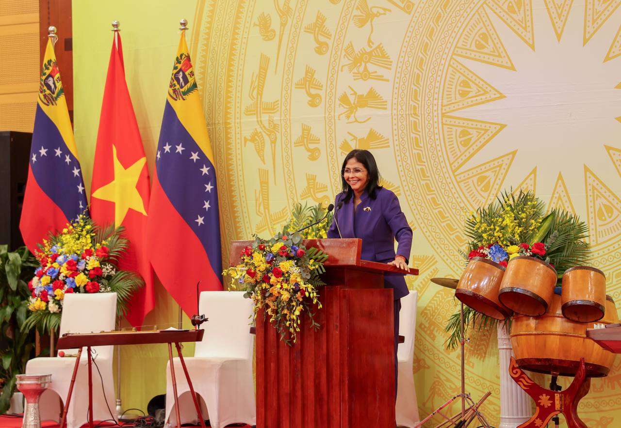 Vicepresidenta ejecutiva abordó en Vietnam una agenda energética y agrícola