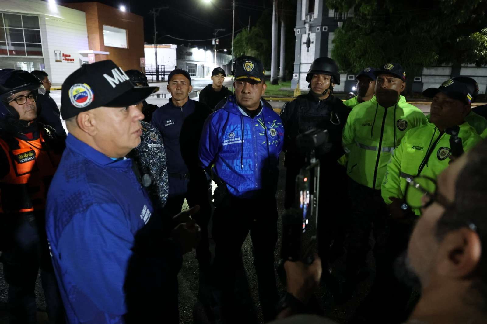 Diosdado Cabello supervisó despliegue de cuerpos de seguridad en Maracay