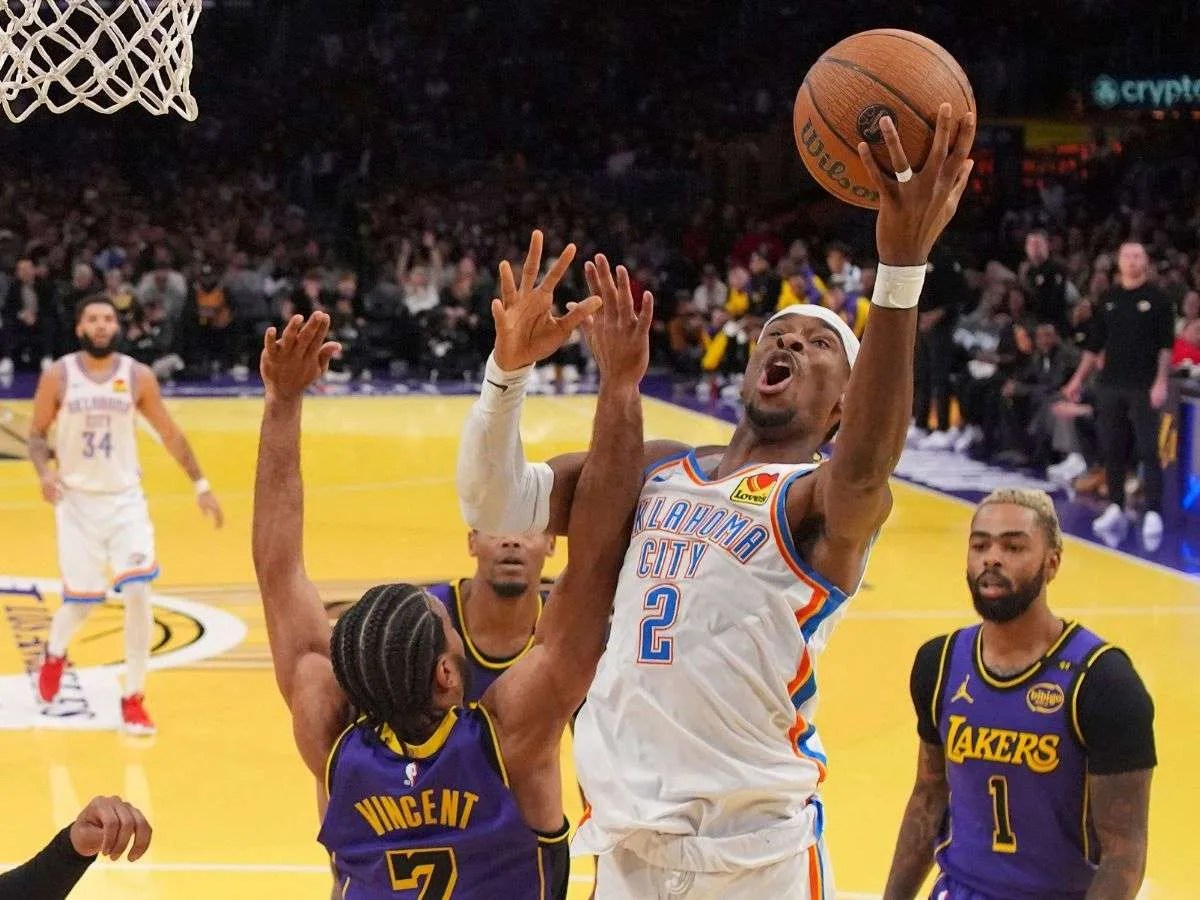 Gilgeous Alexander socavó la reacción de los Lakers