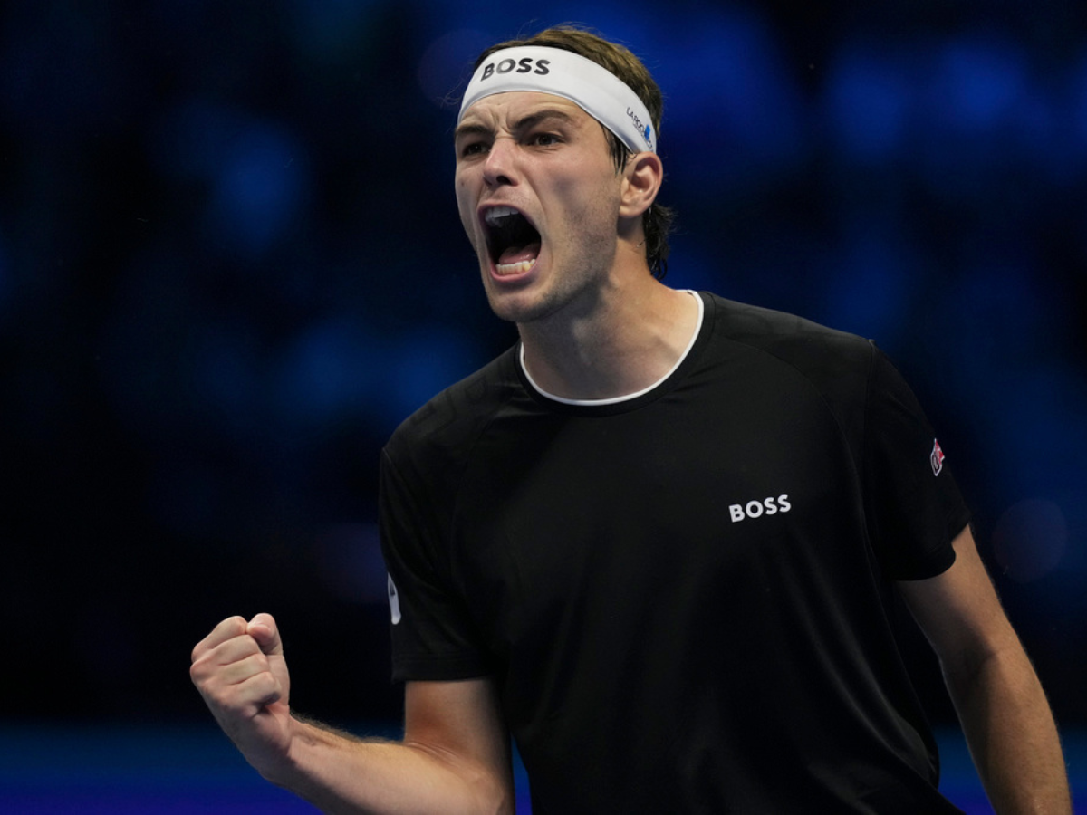 Taylor Fritz salió victorioso contra Alexander Zverev