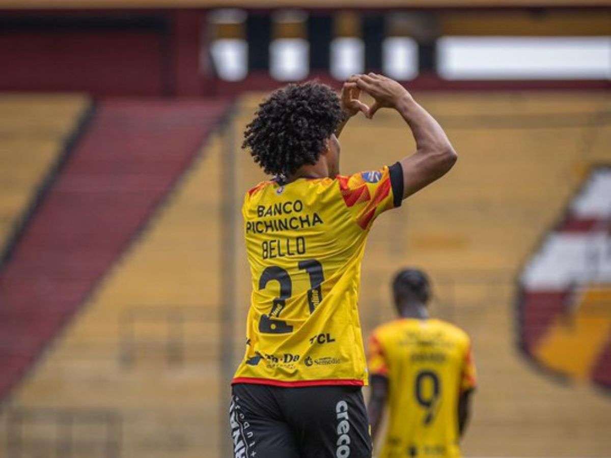 Eduard Bello marcó en histórica goleada de Barcelona SC