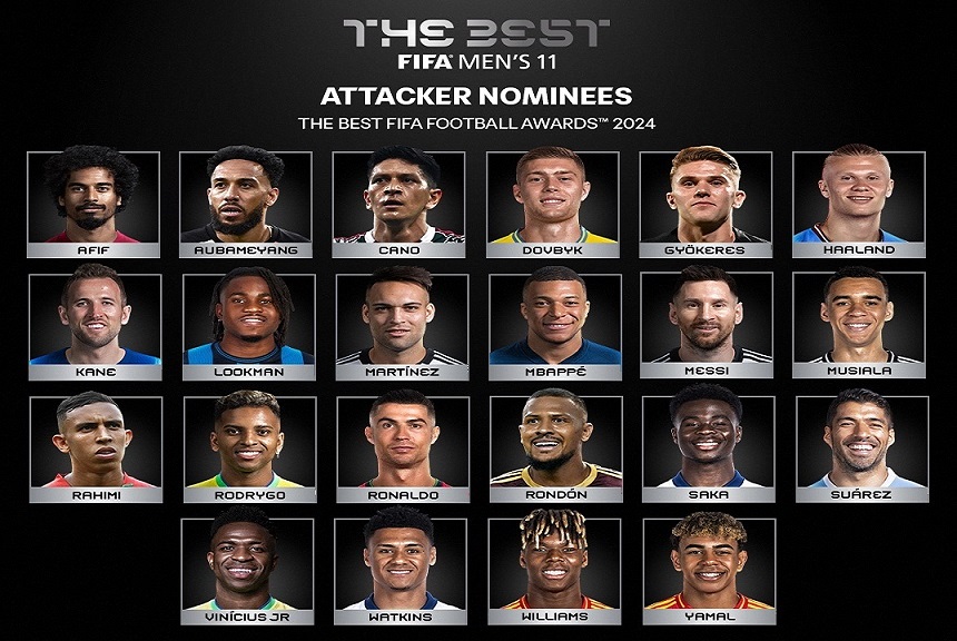 La FIFA nominó al venezolano Salomón Rondón como mejor delantero del año