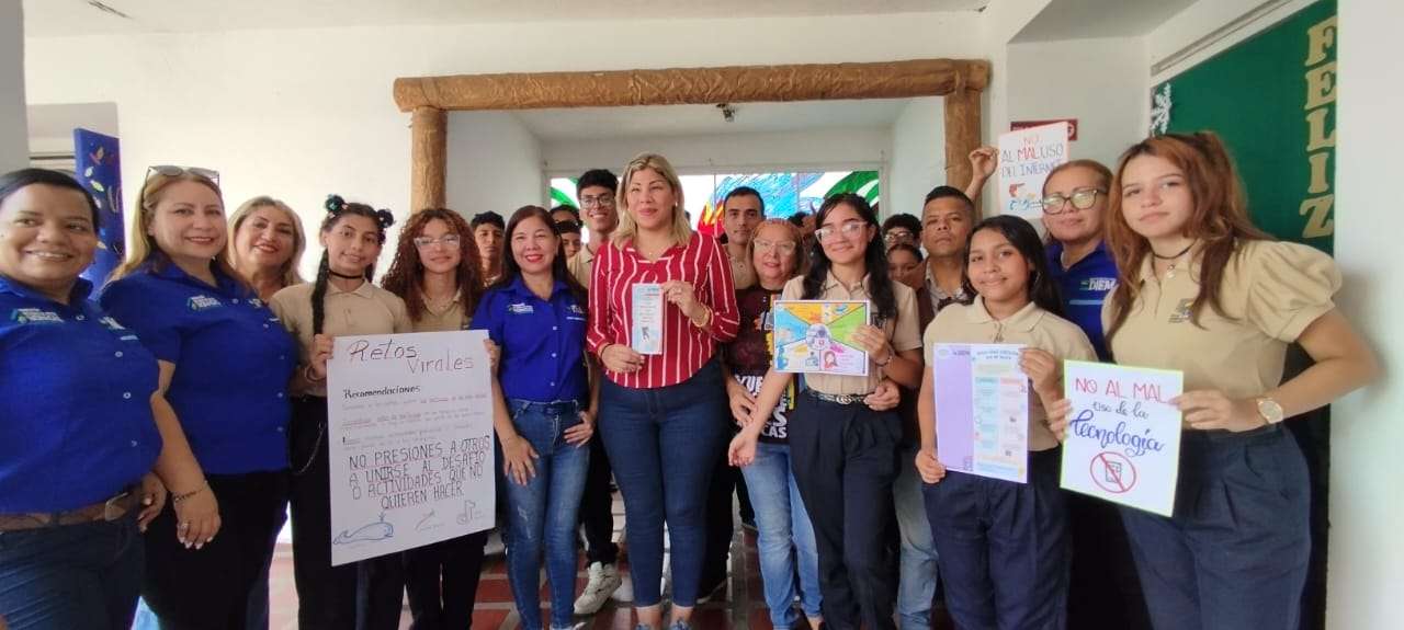 Inician campaña "Ponle un stop a los retos virales” en Monagas