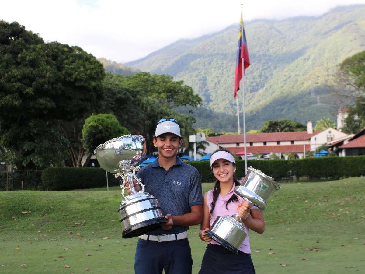 Tablante y Martínez ganan el Nacional Amateur de Golf