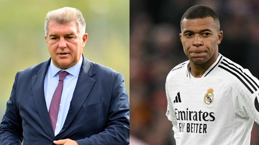 Las palabras de Laporta sobre Mbappé que los hinchas del Real Madrid usan para evidenciar su mal desempeño