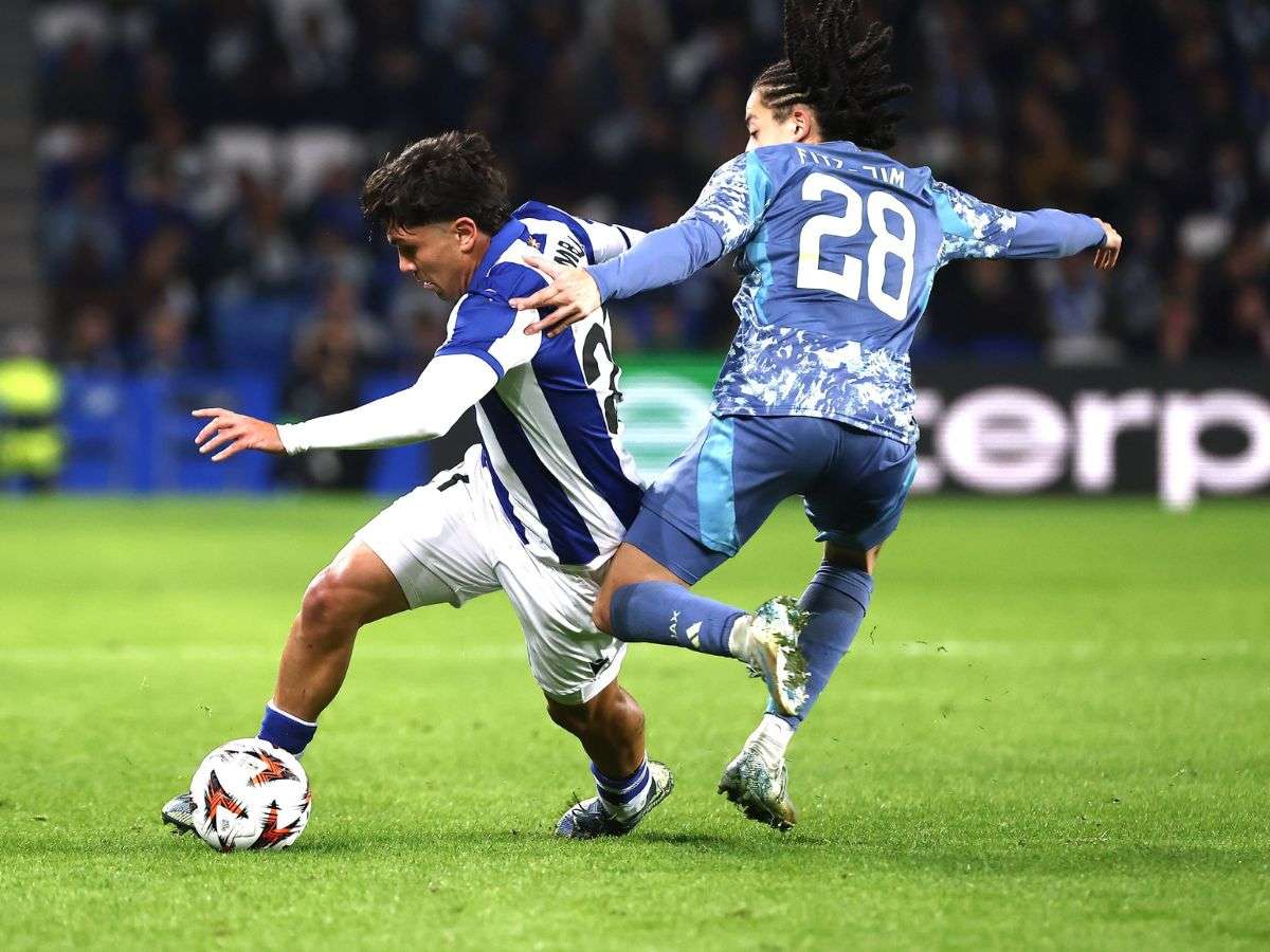Aramburu aportó en el triunfo de la Real Sociedad