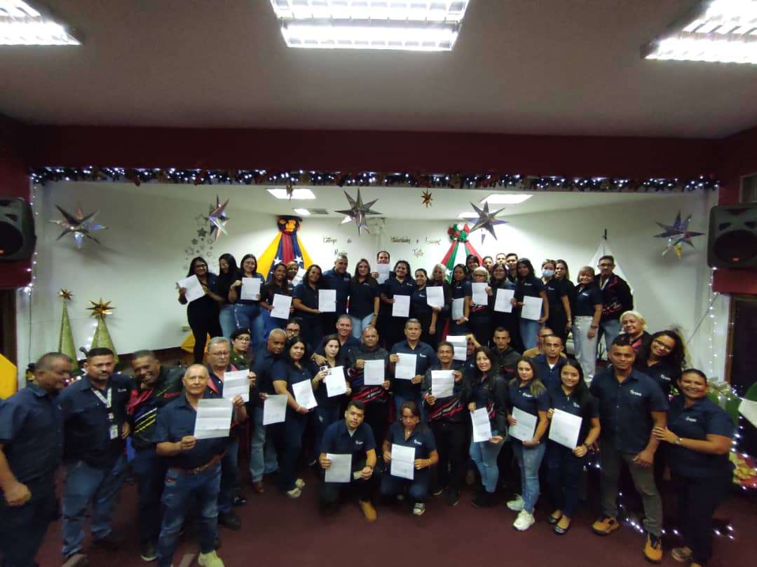 Reconocida labor de más de 80 trabajadores del Inces Trujillo