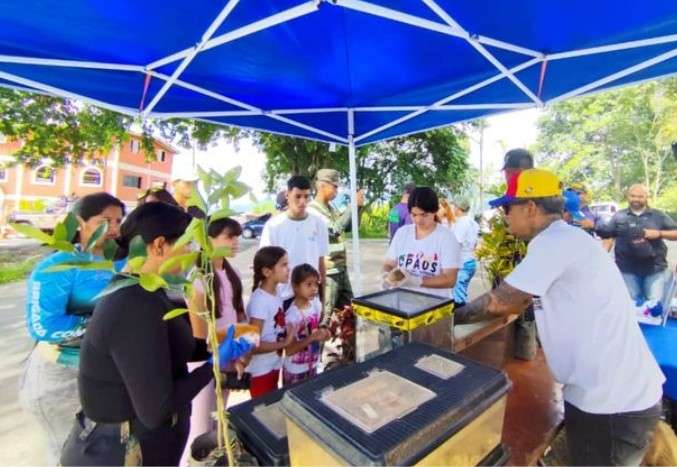 Realizaron jornada de sensibilización contra el cambio climático en Miranda