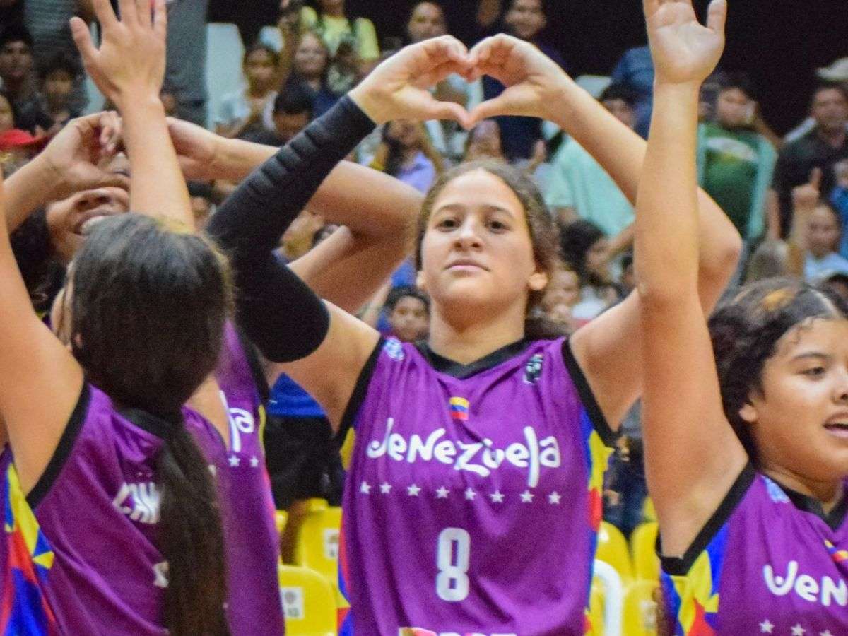 Venezuela coquista el U15 femenino de basket