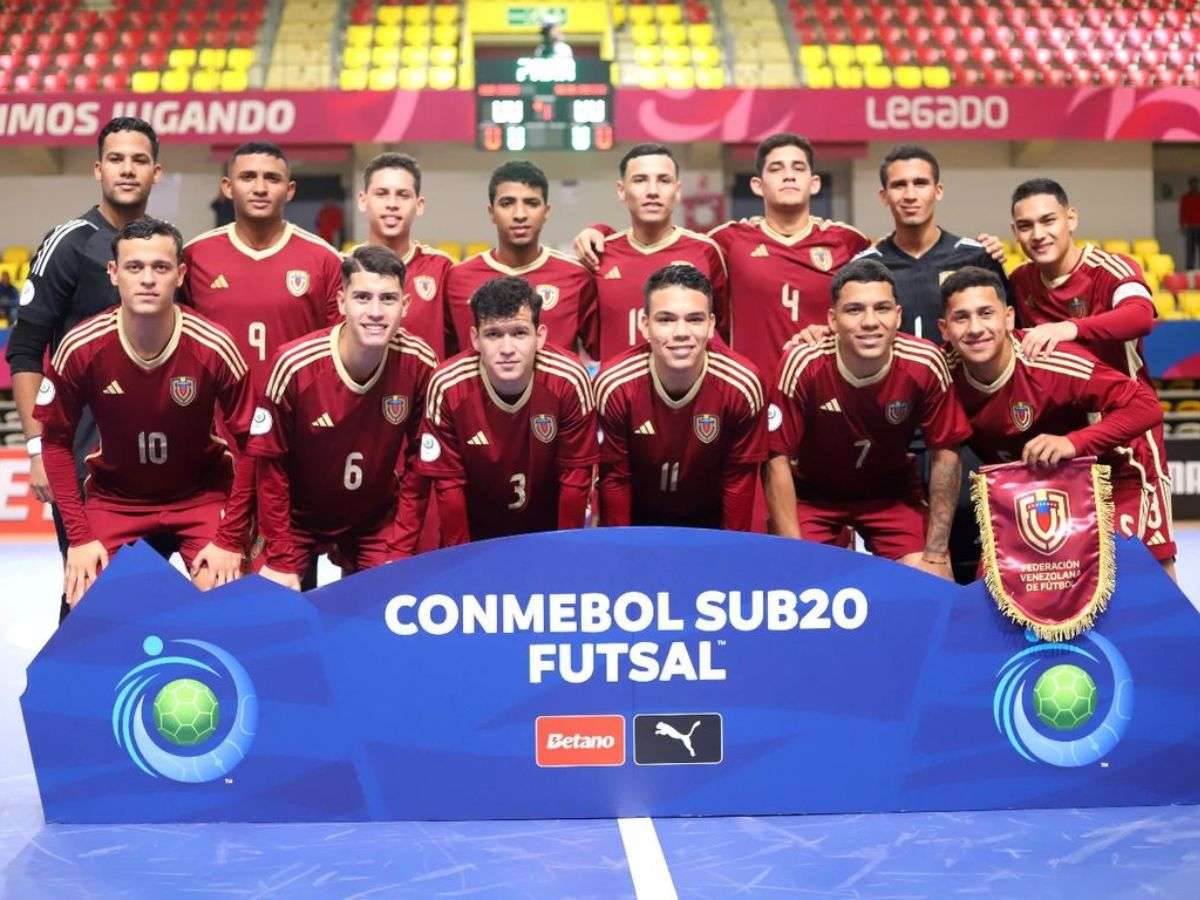 Vinotinto Futsal Sub-20 arrancó con victoria el Sudameriano