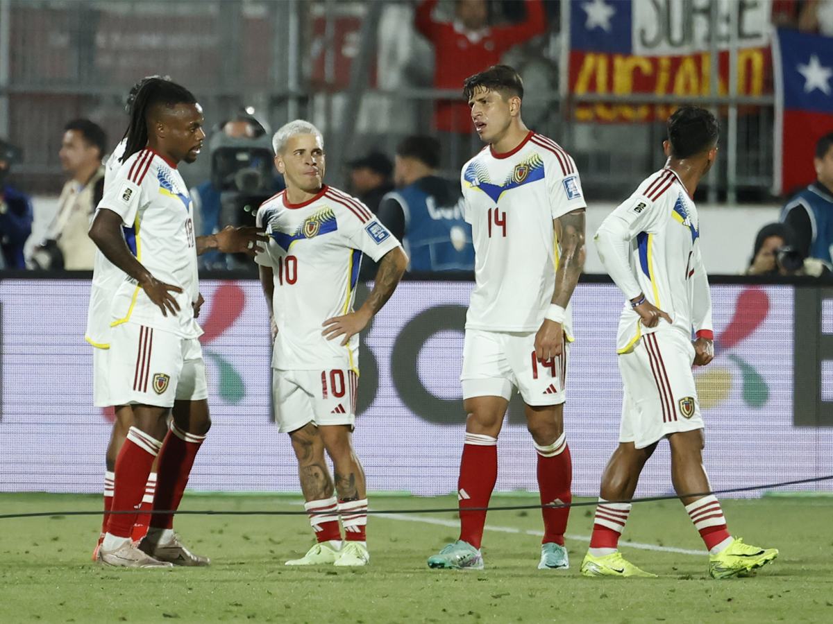 La Vinotinto vuelve a caer en el Ranking FIFA