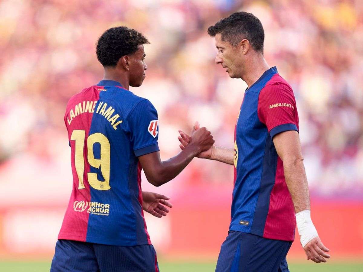Barcelona pierde a Yamal y Lewandowski por lesión