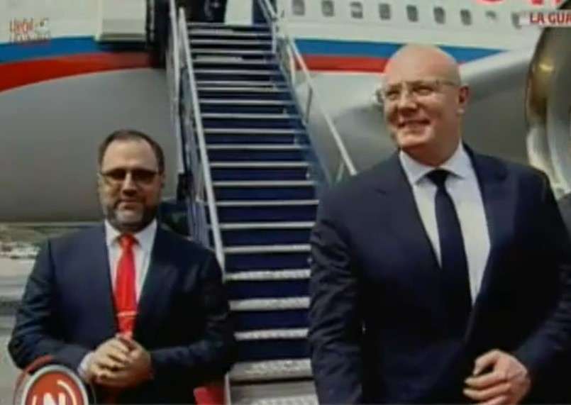 Llega al país vice primer ministro de Rusia para reunión de Alto Nivel