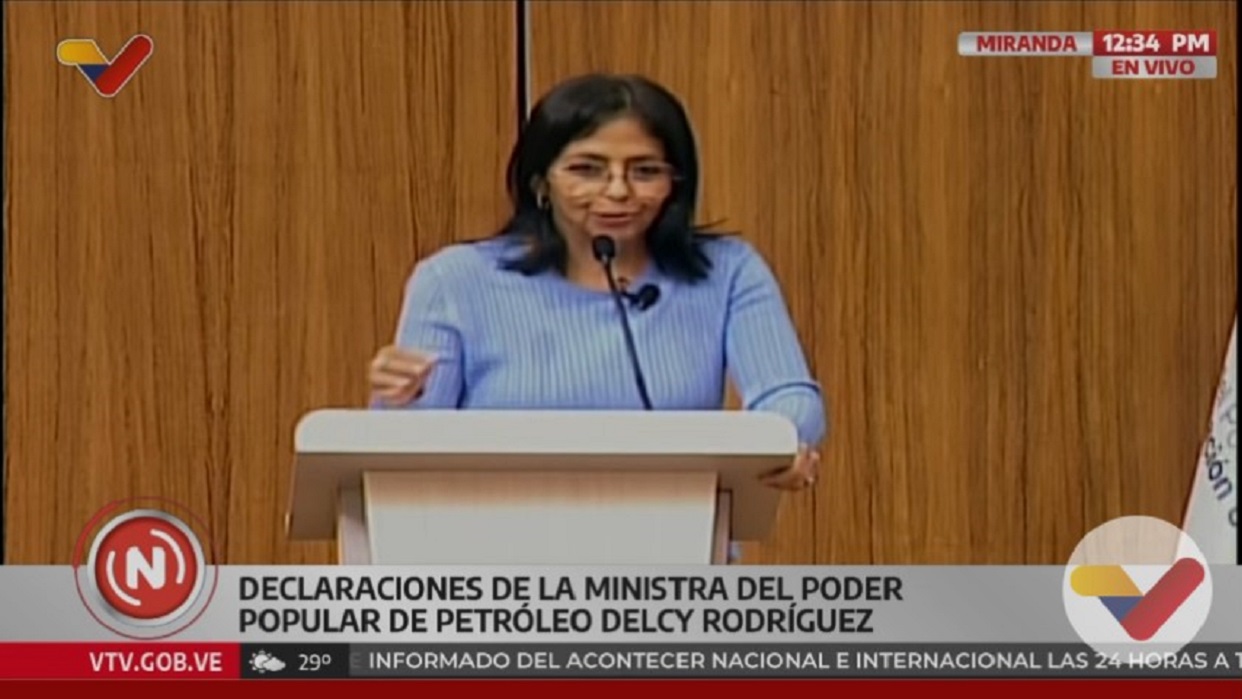 Vicepresidenta Rodríguez informó que detenidos por el caso del gasoducto Muscar "ya confesaron" el ataque