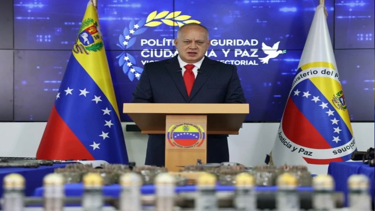 Ministro Cabello develó plan para desestabilizar al país con epicentro en Zulia