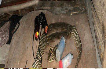 Localizan en casa abandonada 203 cartuchos para fusiles