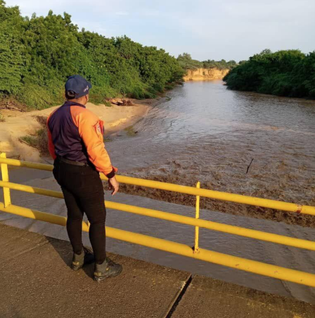 Lluvias en Falcón restringieron el paso en Zamora y Federación