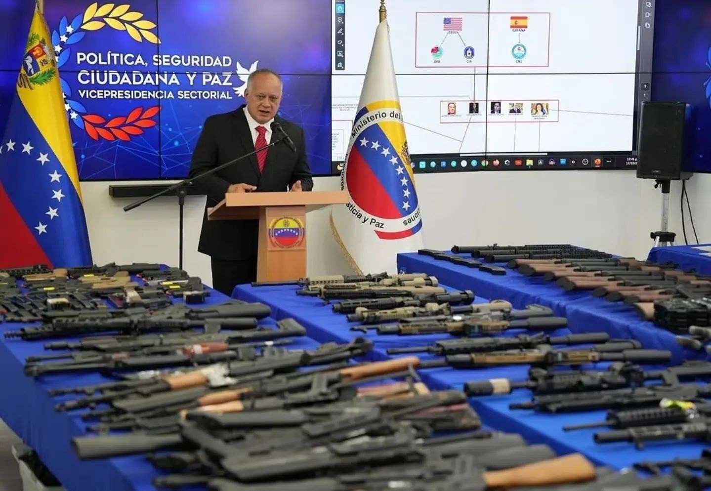 Bandas criminales movilizan armamento para desestabilización