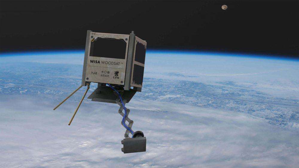 Madera, material para los satélites del futuro