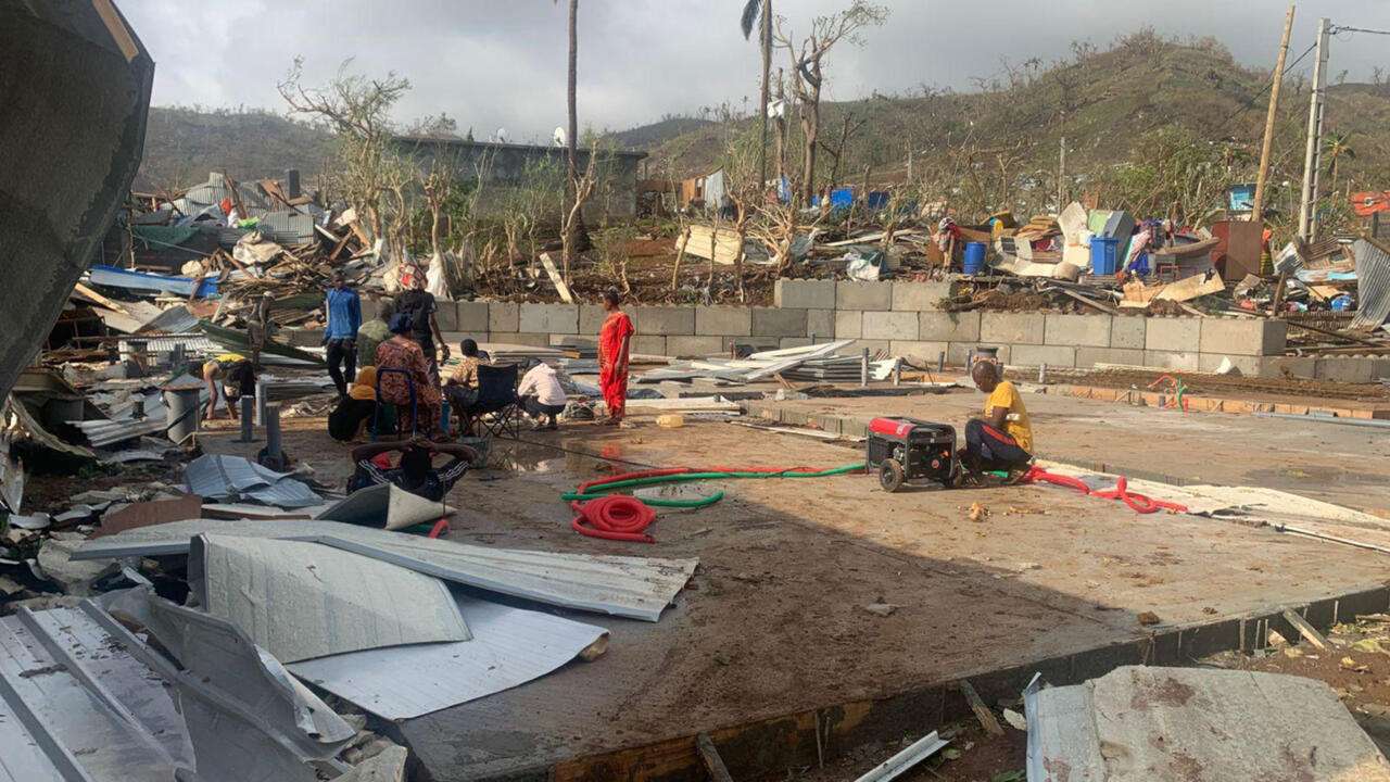 Al menos 14 muertos por ciclón Chido en isla del Océano Indico