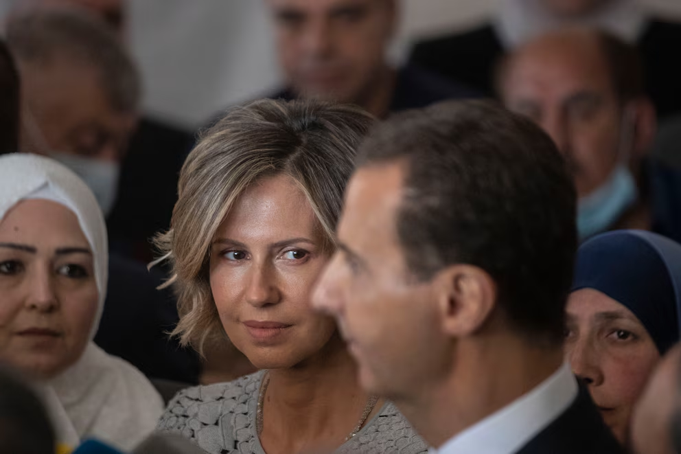 Revelan que la esposa de Bashar al Assad está gravemente enferma de leucemia con un 50% de posibilidades de sobrevivir